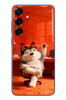 Le Balvo Samsung Galaxy S25 Plus Uyumlu Keyifli Köpek Baskılı Silikon Kılıf