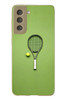 Le Balvo Samsung Galaxy S21 FE Uyumlu Tenis Raketi Baskılı Silikon Kılıf