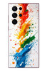 Le Balvo Samsung Galaxy S22 Ultra Uyumlu Renk Skalası Baskılı Silikon Kılıf