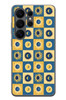 Le Balvo Samsung Galaxy S26 Ultra Uyumlu Damalı Papatyalar Baskılı Silikon Kılıf