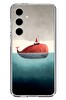 Le Balvo Samsung Galaxy S24 FE Uyumlu Balina Baskılı Silikon Kılıf