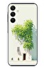 Le Balvo Samsung Galaxy A25 Uyumlu Sarmaşıklı Ev Baskılı Silikon Kılıf