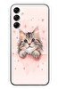 Le Balvo Samsung Galaxy A24 Uyumlu Benim Kedim Baskılı Silikon Kılıf