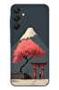 Le Balvo Samsung Galaxy A25 Uyumlu Fuji Dağı Baskılı Silikon Kılıf