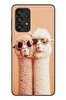 Le Balvo Samsung Galaxy A33 Uyumlu Sevgili Lamalar Baskılı Silikon Kılıf