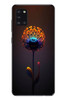 Le Balvo Samsung Galaxy A31 Uyumlu Büyülü Çiçek Baskılı Silikon Kılıf
