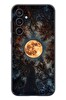 Le Balvo Samsung Galaxy S23 Uyumlu Ay Gökyüzü Baskılı Silikon Kılıf