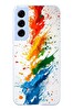 Le Balvo Samsung Galaxy S22 Uyumlu Renk Skalası Baskılı Silikon Kılıf