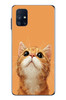 Le Balvo Samsung Galaxy M51 Uyumlu Masum Kedi Baskılı Silikon Kılıf