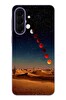 Le Balvo Samsung Galaxy A57 Uyumlu Ayın Geçişi Baskılı Silikon Kılıf