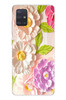 Le Balvo Samsung Galaxy A51 Uyumlu Beyaz Papatyalar Baskılı Silikon Kılıf