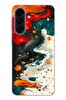 Le Balvo Samsung Galaxy A57 Uyumlu Boya Karışımı Baskılı Silikon Kılıf
