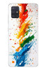 Le Balvo Samsung Galaxy A51 Uyumlu Renk Skalası Baskılı Silikon Kılıf