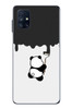 Le Balvo Samsung Galaxy M51 Uyumlu Boyacı Panda Baskılı Silikon Kılıf