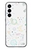 Le Balvo Samsung Galaxy S23 Uyumlu Uzay Yolculuğu Baskılı Silikon Kılıf