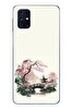 Le Balvo Samsung Galaxy M31s Uyumlu Japon Bahçesi Baskılı Silikon Kılıf