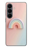 Le Balvo Samsung Galaxy S26 Uyumlu Gökkuşağı Pastel Baskılı Silikon Kılıf