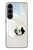 Le Balvo Samsung Galaxy S26 Uyumlu Gözlüklü Panda Baskılı Silikon Kılıf