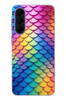 Le Balvo Samsung Galaxy A57 Uyumlu Gökkuşağı Renkleri Baskılı Silikon Kılıf