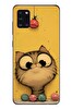 Le Balvo Samsung Galaxy A31 Uyumlu Kedi Çizgisi Baskılı Silikon Kılıf