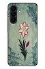Le Balvo Samsung Galaxy A27 Uyumlu Çiçek Deseni Baskılı Silikon Kılıf