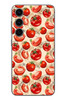 Le Balvo Samsung Galaxy S24 Uyumlu Domatesler Baskılı Silikon Kılıf