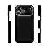 Başkenttekno iPhone 18 Pro Max Uyumlu 400D M-Safe Şarj Özellikli Kılıf Premium Paris Zerre Sert PC Kapak Siyah