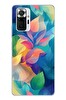 Le Balvo Redmi Note 10 Pro Uyumlu Yumuşak Dalgalı Baskılı Silikon Kılıf