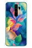Le Balvo Redmi Note 8 Pro Uyumlu Yumuşak Dalgalı Baskılı Silikon Kılıf
