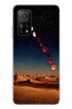 Le Balvo Xiaomi Mi 10 T Uyumlu Ayın Geçişi Baskılı Silikon Kılıf