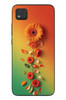 Le Balvo Redmi 9C Uyumlu Ayçiçeği Bükleleri Baskılı Silikon Kılıf