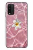 Le Balvo Redmi 9T Uyumlu Dalgalı Papatya Baskılı Silikon Kılıf