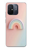 Le Balvo Redmi 12C Uyumlu Gökkuşağı Pastel Baskılı Silikon Kılıf