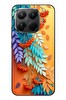 Le Balvo Xiaomi Mi 15T Pro Uyumlu Pastoral Çicekler Baskılı Silikon Kılıf
