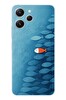 Le Balvo Redmi 12 Uyumlu Balıklar Yüzüyor Baskılı Silikon Kılıf