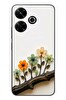 Le Balvo Redmi 13 Uyumlu Dalda Açan Çiçekler Baskılı Silikon Kılıf