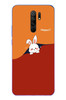 Le Balvo Redmi 9 Uyumlu Mutlu Tavşan Baskılı Silikon Kılıf