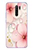 Le Balvo Redmi 9 Uyumlu Damlalı Çiçekler Baskılı Silikon Kılıf