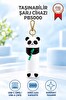 Torima PB5000 5000 Mah Panda Tasarımlı Anahtarlıklı Mini Powerbank Siyah Beyaz