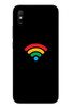 Le Balvo Redmi 9A Uyumlu Wifi Simgesi Baskılı Silikon Kılıf