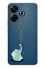Le Balvo Redmi 13 Uyumlu Uyuyan Fil Baskılı Silikon Kılıf