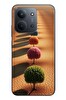 Le Balvo Redmi 15C Uyumlu Sıralı Renkli Ağaçlar Baskılı Silikon Kılıf