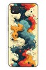 Le Balvo Redmi 9C Uyumlu Ahenkli Boya İzleri Baskılı Silikon Kılıf
