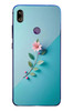 Le Balvo Redmi Note 7 Uyumlu Çiçeğin Pembesi Baskılı Silikon Kılıf