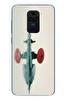 Le Balvo Redmi Note 9 Uyumlu Japon Şemsiyesi Baskılı Silikon Kılıf