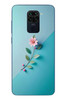Le Balvo Redmi Note 9 Uyumlu Çiçeğin Pembesi Baskılı Silikon Kılıf