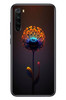 Le Balvo Redmi Note 8 Uyumlu Büyülü Çiçek Baskılı Silikon Kılıf