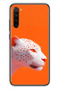 Le Balvo Redmi Note 8 Uyumlu Turuncu Kaplan Baskılı Silikon Kılıf