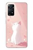 Le Balvo Redmi Note 11E Uyumlu Minnoş Kedi Baskılı Silikon Kılıf