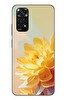 Le Balvo Redmi Note 11 - 11s Uyumlu Sarı Çiçek Baskılı Silikon Kılıf